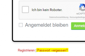 passwort-vergessen